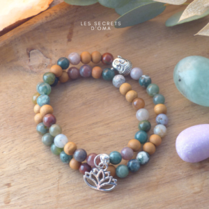 Bracelet double tour "Le Petit Forest"