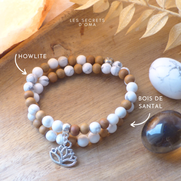 Bracelet double tour "Calme" – Image 2