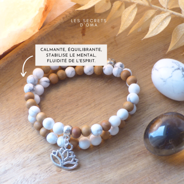 Bracelet double tour "Calme" – Image 3